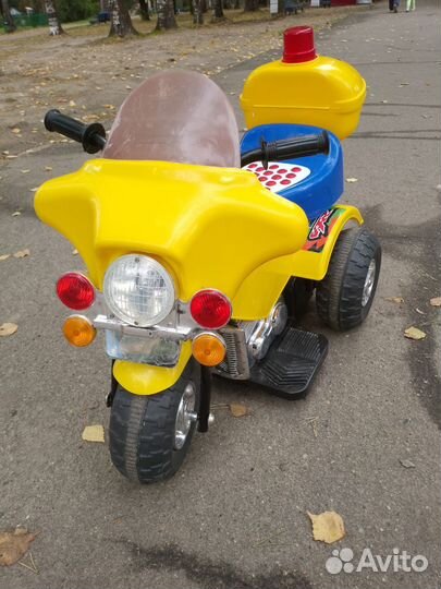 Детский мотоцикл на аккумуляторе бу
