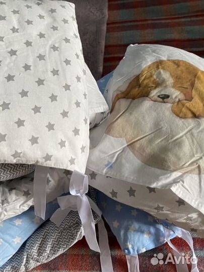 Бортики в кроватку