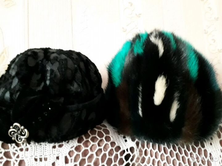 Шапки трикотажные и меховые