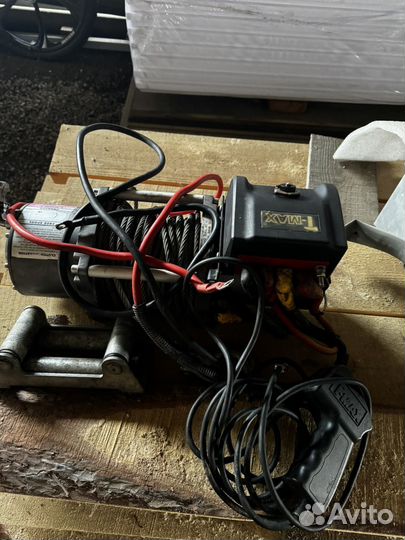 Лебедка автомобильная T-MAX EW-6500