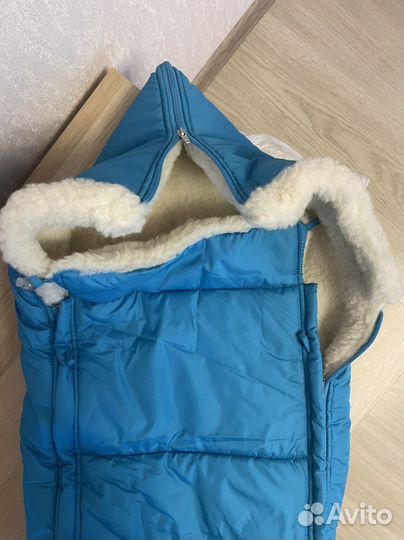 Зимний конверт в коляску