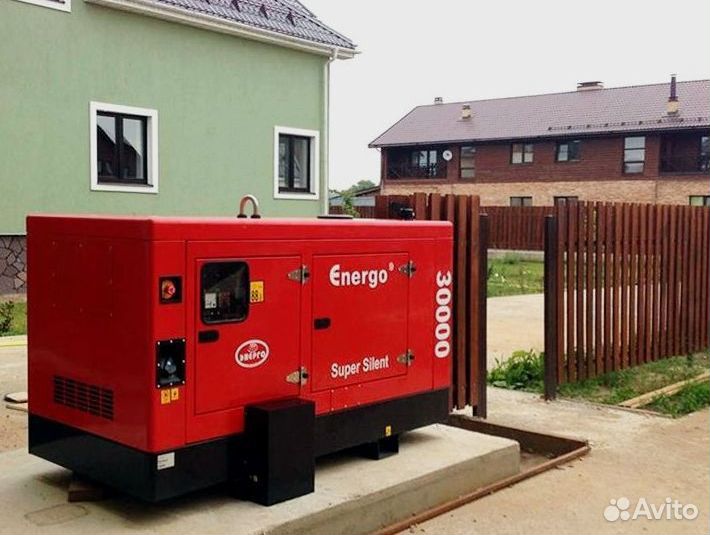 Дизельный генератор Energo 80 кВт в кожухе