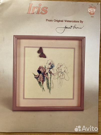 Схема для вышивания Janet Powers Iris