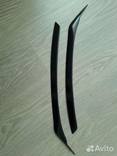 Реснички на фары rav4 2013-17