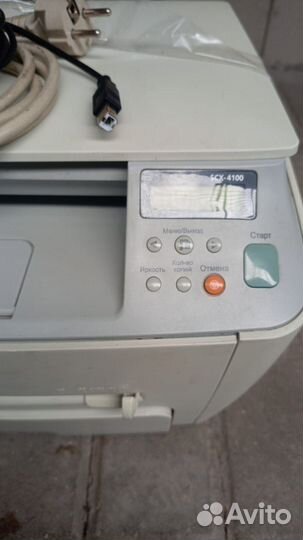 Принтер лазерный мфу samsung scx 4100