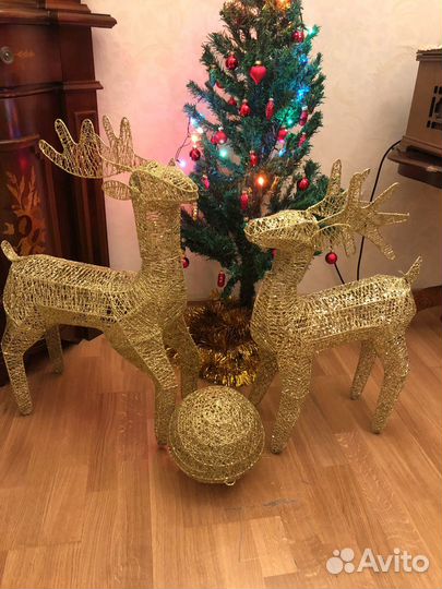 Новогодние украшения бу