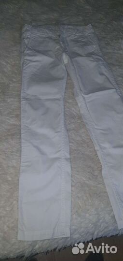 Белые брюки для мальчика