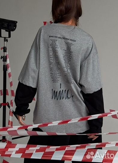 Лонгслив balenciaga 2 цвета