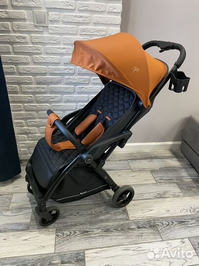 Коляска прогулочная rant SKY caramel