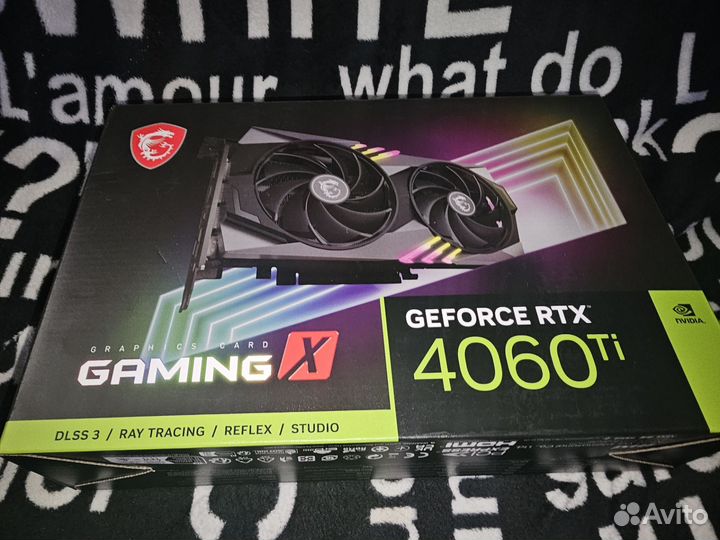 Видиокарта RTX 4060 ti