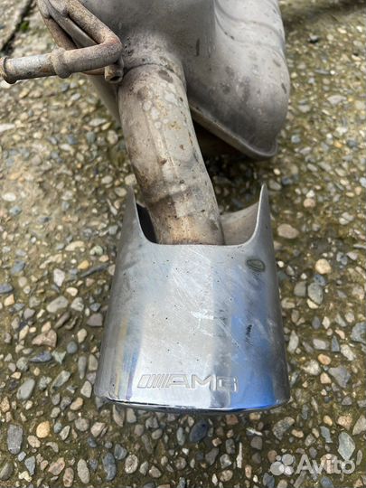 Глушитель на мерседес w211