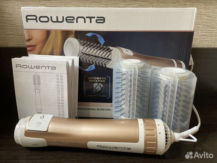 Фен-щетка Rowenta Brush Active Compact CF9520F0