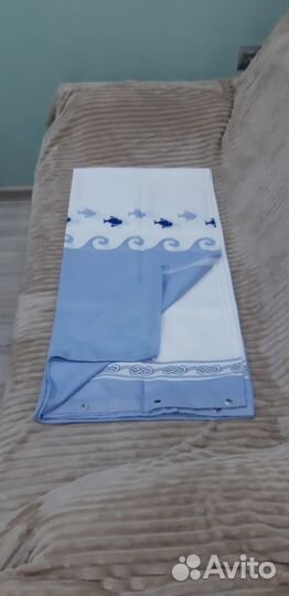 Штора для ванной бу