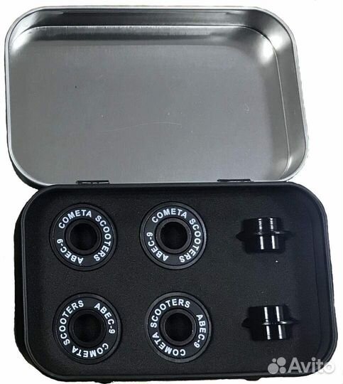 Подшипники для самоката Комета Abec 9 черный