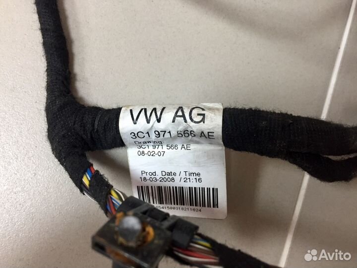 Проводка отопителя салона VW Passat B6 2005-2010