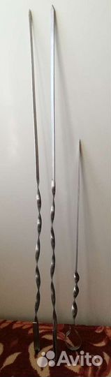 Шампуры 3штуки. Цена за всё