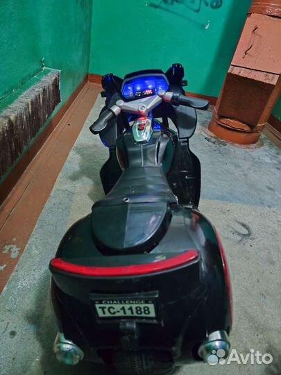 Детский мотоцикл на аккумуляторе weikesi