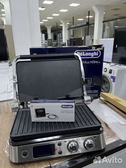 Гриль DeLonghi CGH 1012D.SP термощуп