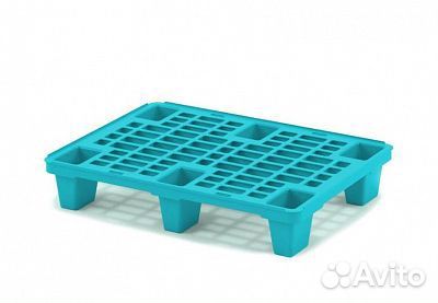 Паллет пластиковый перфорированный 800х600х140 мм