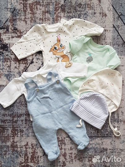 Пакет вещей для девочки 50-56