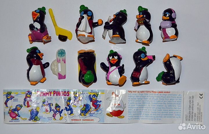 Киндер Пингвины зимние