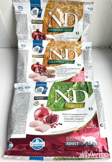 Сухой корм для кошек Farmina пробники