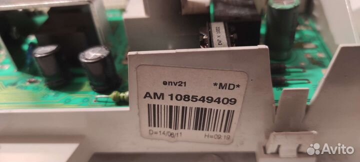 Панель управления стиральной машины Электролюкс