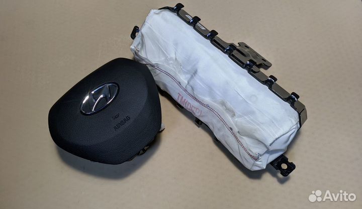 Подушки безопасности Hyundai Santa-Fe 4