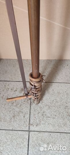 Гардина для штор настенная дерево