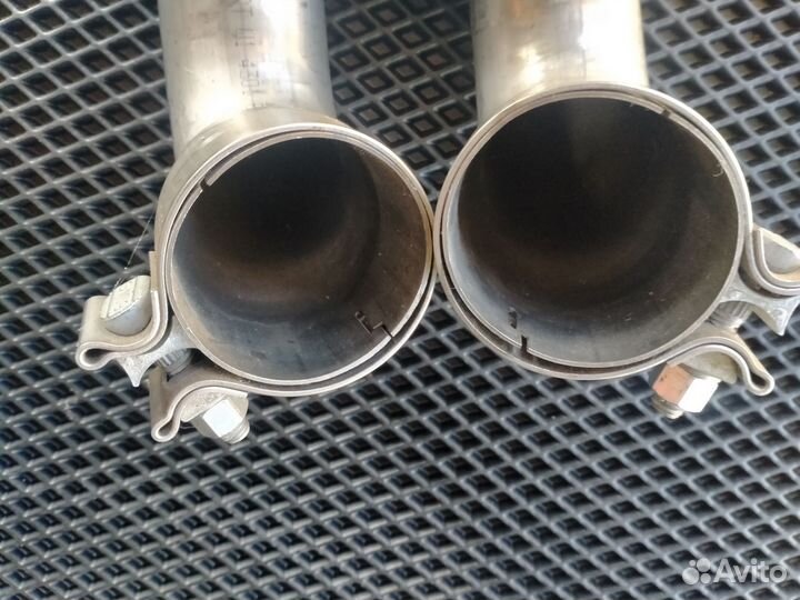 Volkswagen touareg насадки на глушитель