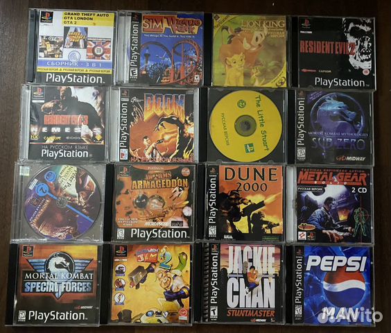 Игры для playstation 1 (ps1) и playstation 2 (ps2) купить в Ростове-на ...