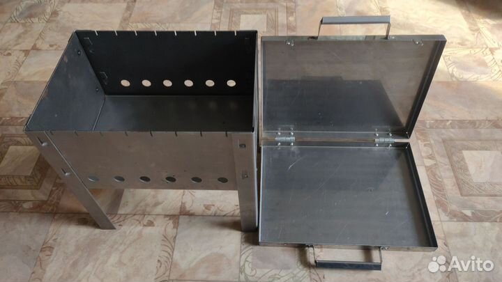 Мангальчик разборный для пикника с кейсом