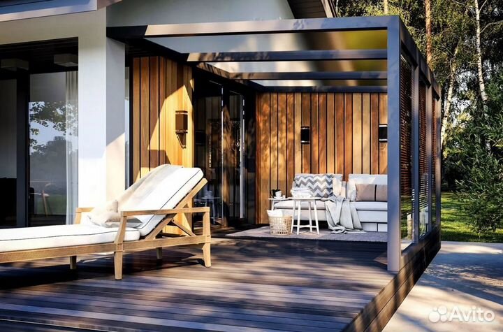 Готовый проект дома Loft (разные варианты), смета