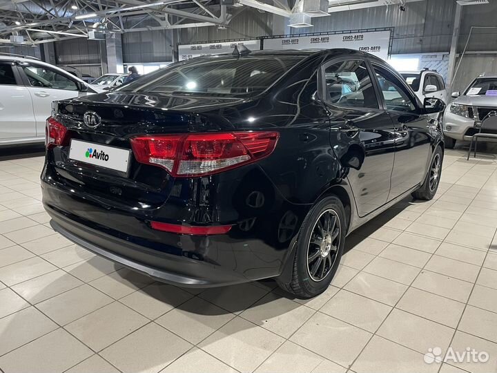 Kia Rio 1.6 МТ, 2016, 109 250 км