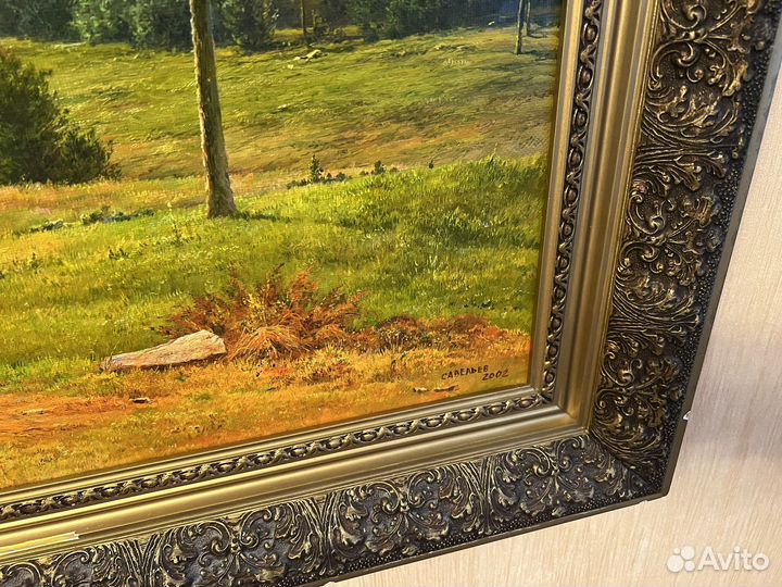 Картины. (копия Шишкина) А.Савельев