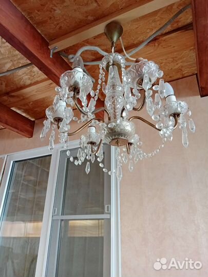 Люстра хрустальная Ташкентская