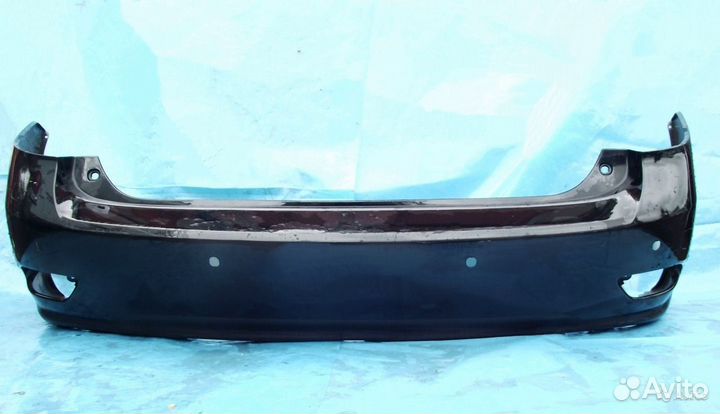 Бампер задний черный Lexus RX 350