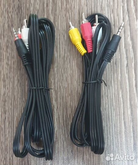 Кабель аудио / видео Jack 3,5 мм 4 PIN 3 RCA, 1,5