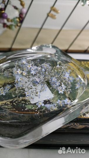 Набор сухоцветов для творчества, смолы, свечей