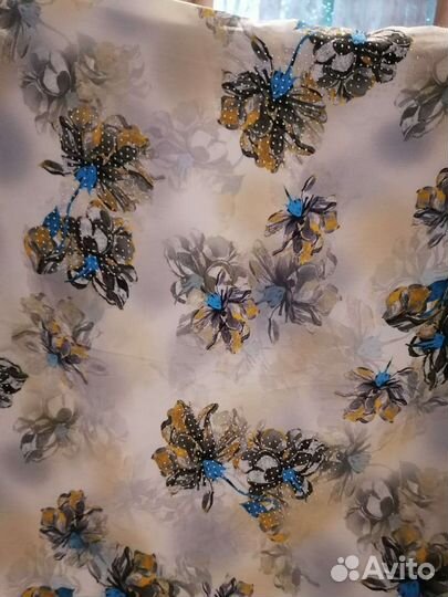 Отрез ткани штапель