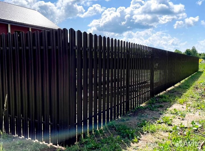 Установка надежных заборов