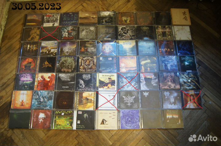 CD диски metal, rock, русский рок Часть 1