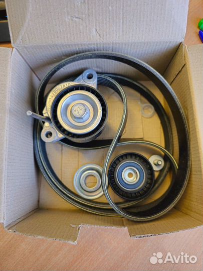 Комплект ремня генератора (ремень + 2 ролика)