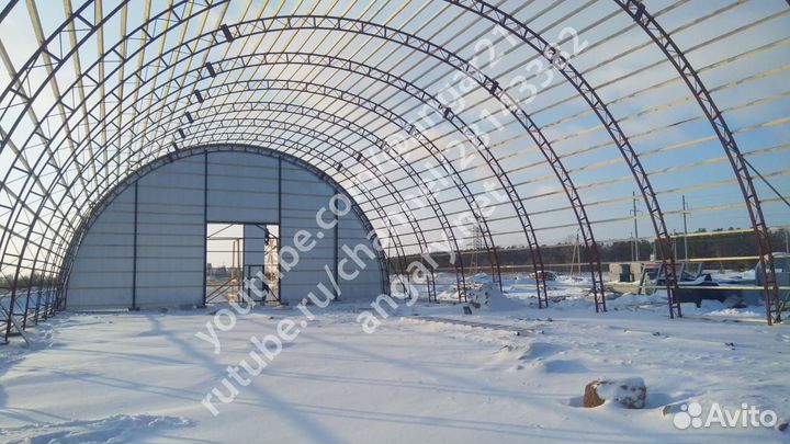 Ангар под ключ 773 м2