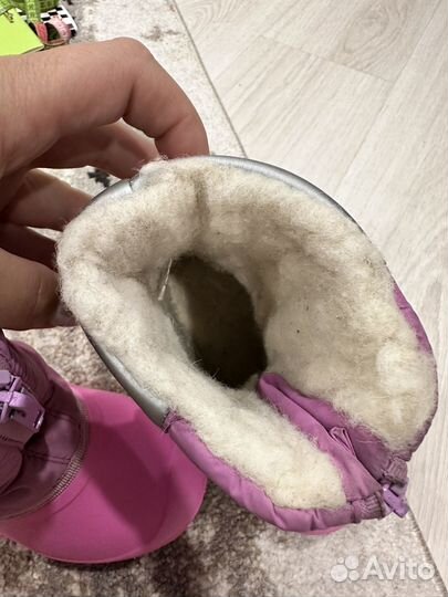 Сапоги утепленые