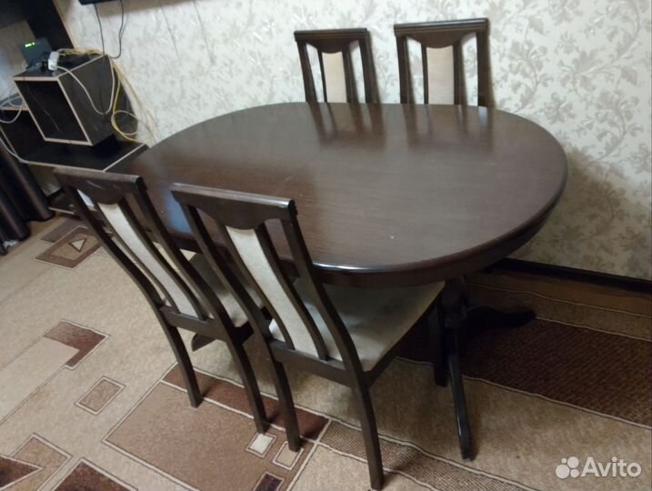 Столовая мебель бу Стол, стулья