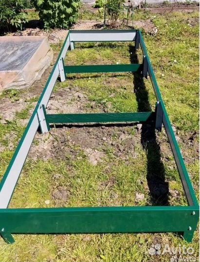 Металлические грядки Лето-8, цинк