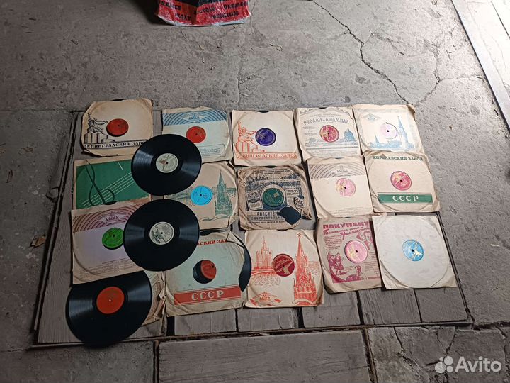 Пластинки апрелевского завода 50-60е года