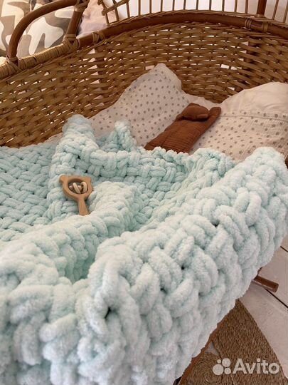 Плед, конверт на выписку ручной работы