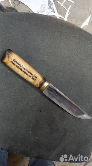 Нож охотничий якутский кованый